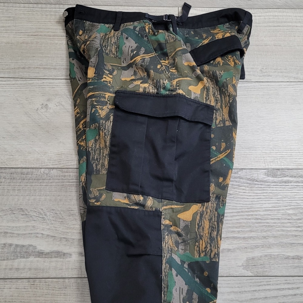 🪖Monet Skateboard Pants Mens 34 (fits 38x30) Camo Cargo Streetwear Baggy NWOT - Picture 11 of 16